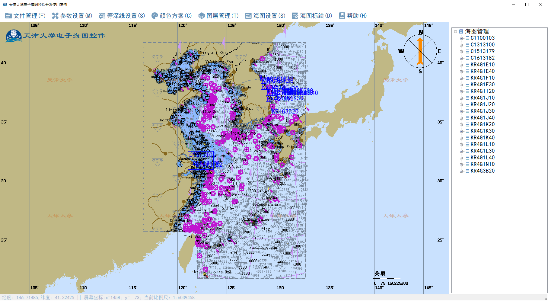 电子海图控件-人工智能与海洋信息处理实验室